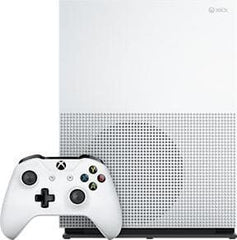 Microsoft Xbox One S 500 GB Weiß + Spiel Assassins's Creed Origins