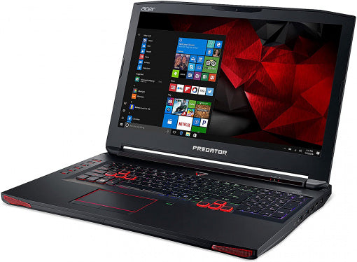 Gaming-Notebook - Acer Predator 17 G9-793-774D (Intel Core i7-7700HQ, 64 GB RAM) schwarz/rot