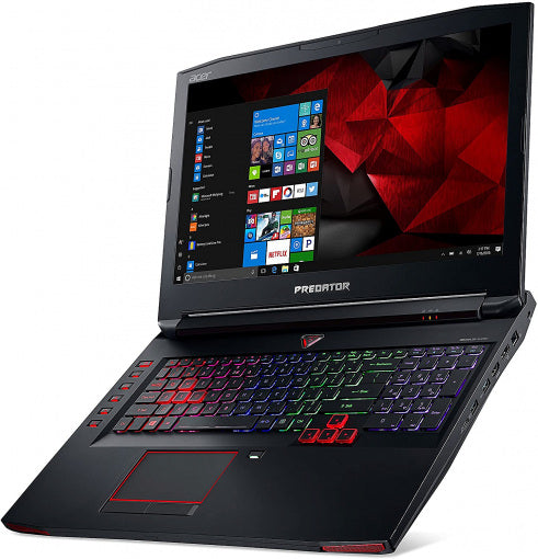 Gaming-Notebook - Acer Predator 17 G9-793-774D (Intel Core i7-7700HQ, 64 GB RAM) schwarz/rot