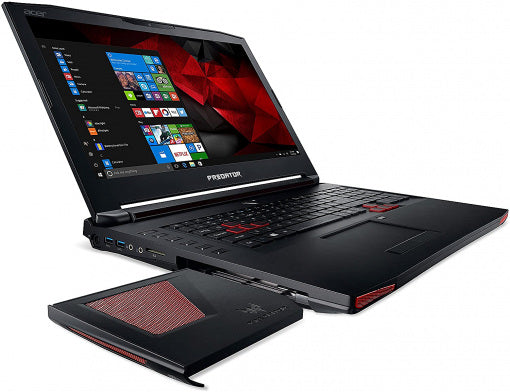 Gaming-Notebook - Acer Predator 17 G9-793-774D (Intel Core i7-7700HQ, 64 GB RAM) schwarz/rot