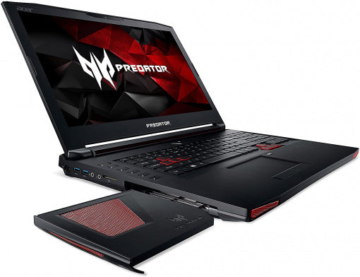 Gaming-Notebook - Acer Predator 17 G9-793-774D (Intel Core i7-7700HQ, 64 GB RAM) schwarz/rot