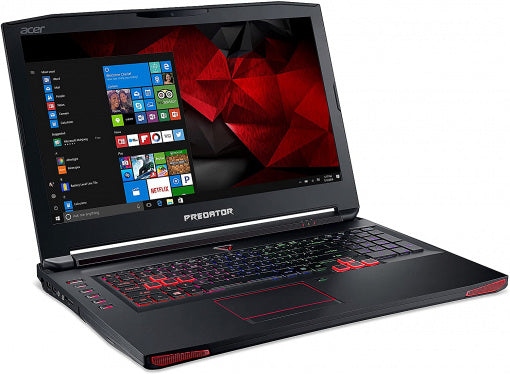 Gaming-Notebook - Acer Predator 17 G9-793-774D (Intel Core i7-7700HQ, 64 GB RAM) schwarz/rot