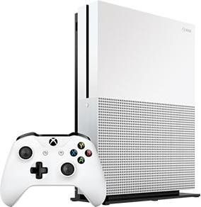Microsoft Xbox One S 500 GB Weiß + Spiel Assassins's Creed Origins