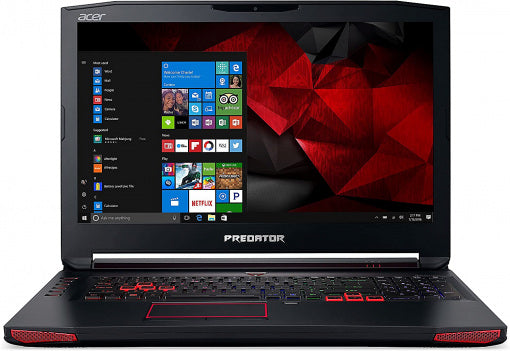 Gaming-Notebook - Acer Predator 17 G9-793-774D (Intel Core i7-7700HQ, 64 GB RAM) schwarz/rot