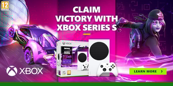 Microsoft Xbox Series S + Fortnite & Rocket League Bündel 512 GB, WLAN, weiß