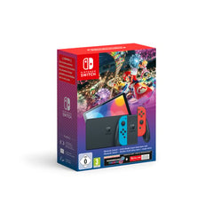 Nintendo – Switch OLED Neon + Mario Kart 8 Deluxe im Paket