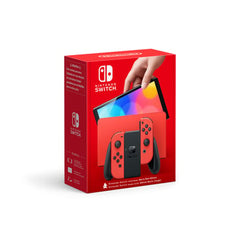 Nintendo – Switch OLED Neon + Mario Kart 8 Deluxe im Paket