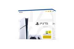 Pack - PlayStation 5 Slim 1TB-Konsole + 2. Dualsense-Controller Weiß