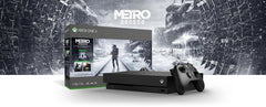 Microsoft Xbox One X + Metro Exodus 1 TB WLAN Schwarz