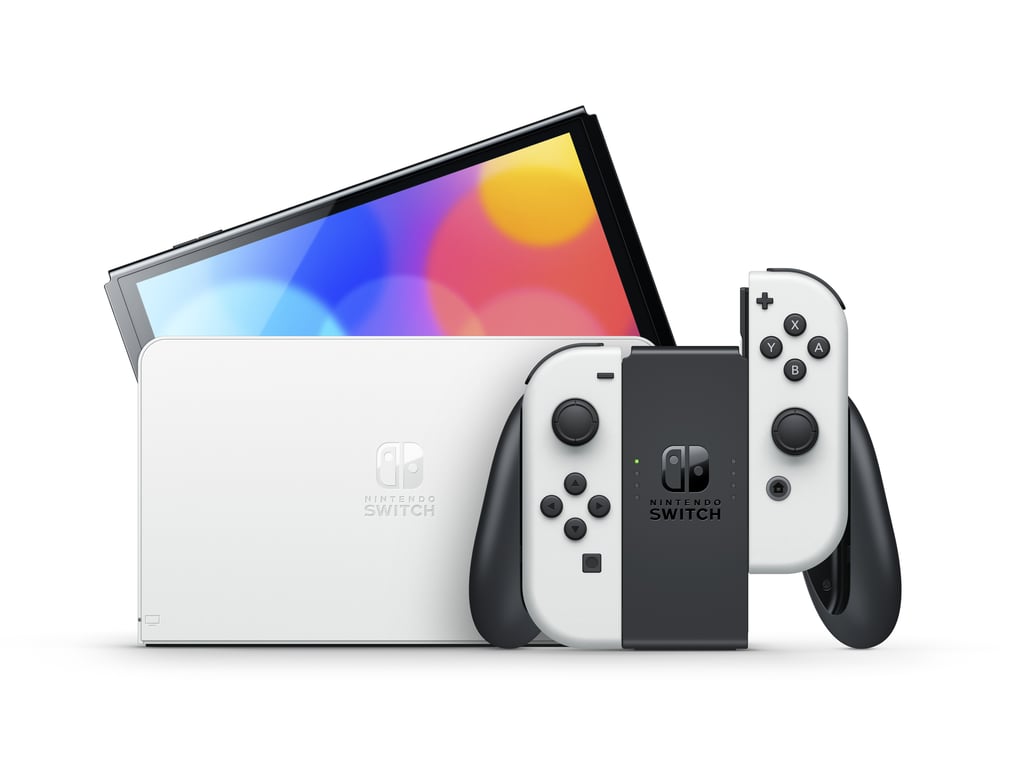 Nintendo – Switch OLED Neon + Mario Kart 8 Deluxe im Paket