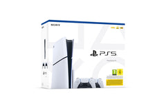 Pack - PlayStation 5 Slim 1TB-Konsole + 2. Dualsense-Controller Weiß